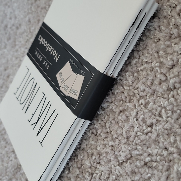 LAST CHANCE !! NWT Rae Dunn Notebook Set - Picture 2 of 3